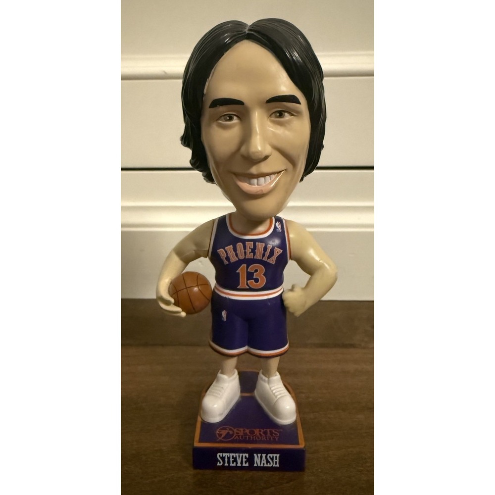 Vintage 2005-06 Phoenix Suns Steve Nash Bobblehead Doll Basketball